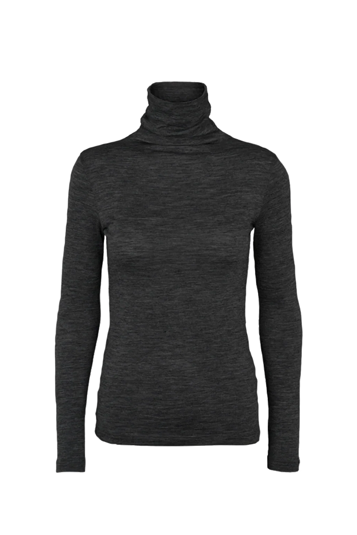 Basic Apparel Rinja T-Neck T-shirts 001 Black